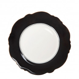 Plato de postre Madame de Récamier - Gris oscuro