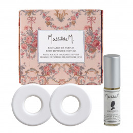 Recharge de parfum pour diffuseur de voiture Escapades Parfumées - Marquise