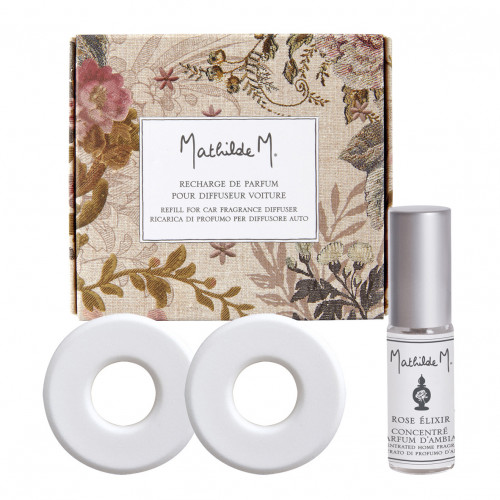 Recarga de perfume para difusor de carro Escapadas Perfumadas - Rose Élixir