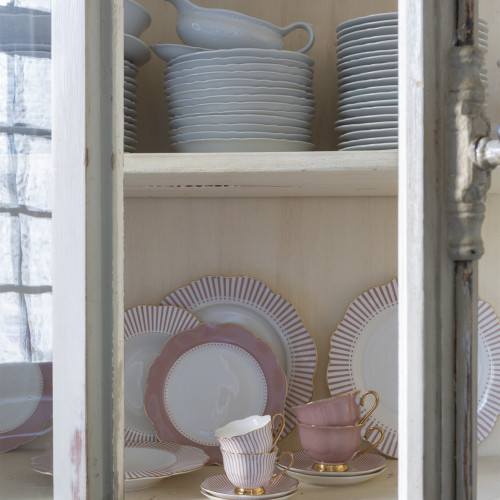 Taza de café Madame de Récamier - Rosa