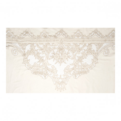 Voilage Boudoir beige et écru