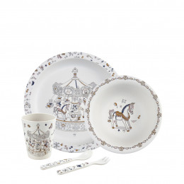 Mon Premier Coffret Repas en bambou Petit Carrousel