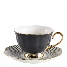 Tasse à thé Madame de Récamier - Gris foncé