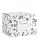 Arabesques porcelain bisque lithophane tealight holder