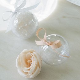 Boule de savon Rose parfumée nude - parfum Rose