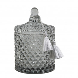 Tarro para algodón Diamante de cristal