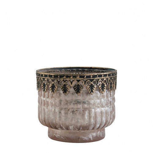 Porta-velas Jardim Exterior com pé