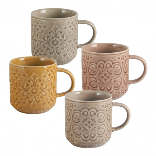 Conjunto de 4 canecas Bella Terra