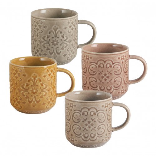Set of 4 Bella Terra mugs