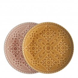 Set of 2 Bella Terra dessert plates
