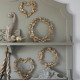 Couronne métal ronde or - Grand modèle