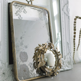 Miroir rectangulaire Jardin d'Ailleurs