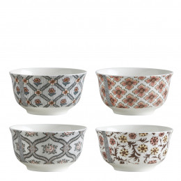 Set of 4 bowls Madame de Pompadour