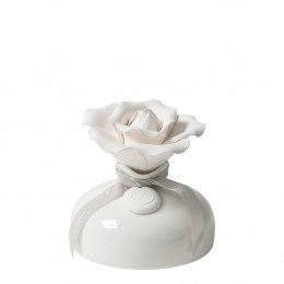 Diffuseur de parfum d'ambiance Soliflore Rose blanc - Figuier Dolce