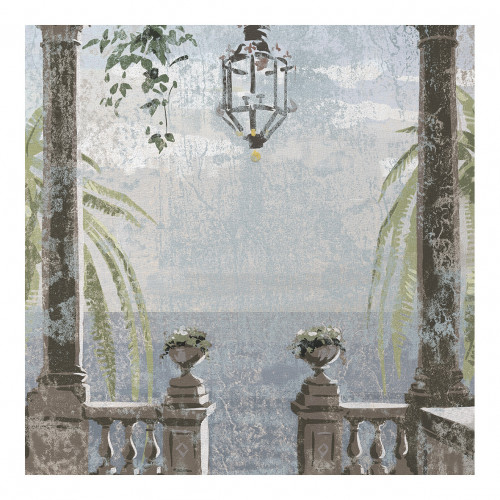 Lienzo trompe-l'œil - Vista al Mar