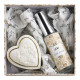 Coffret bougie et parfum d'ambiance Murmures de Papier - Rose Élixir