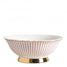 Bowl Madame de Récamier - Pink lines