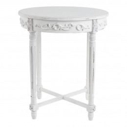 Velador Rosalie blanco