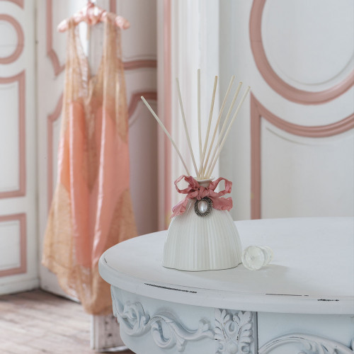 Tavolino Rosalie bianco