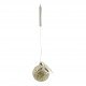 Luminous mercury-plated ball for hanging