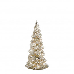 Luminous golden mercurised Christmas tree - Medium model