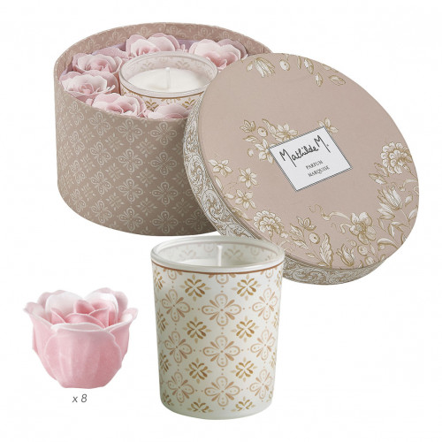 Coffret bougie et Roses de savon parfumées Escale à Sintra - Marquise