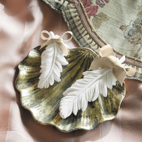 Scented Feather Decor - Large Model - Poudre de Riz Scented Feather Decor - Large Model - Poudre de Riz