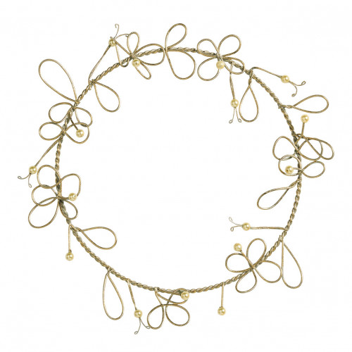 Coroa de Pérolas - 30 cm