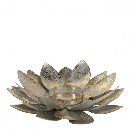 Set di 3 portacandele Fiori