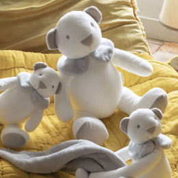 Peluche Ourson gris