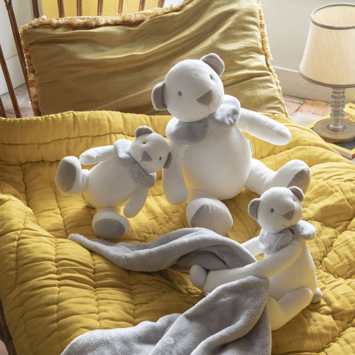 Gray Teddy Bear Plush Gray Teddy Bear Plush