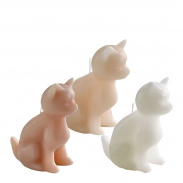 Set de 6 velas decorativas perfumadas Gato