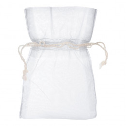 Bolsa de organza con cordón - Modelo pequeño