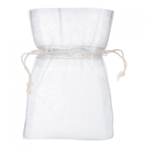 Bolsa de organza con cordón - Modelo pequeño