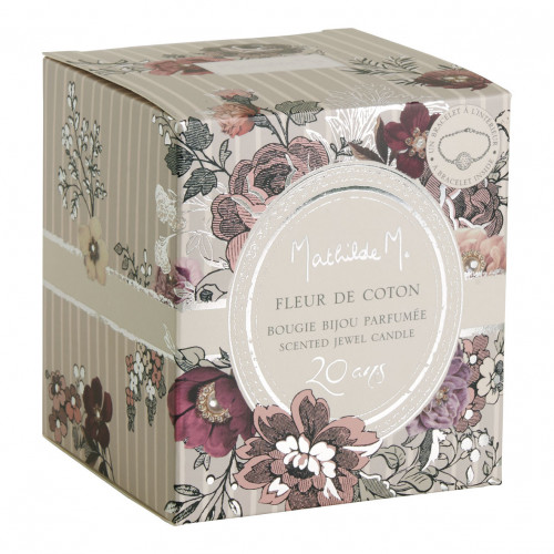 Vela Joya perfumada Célébrations Exquises 260 g - Fleur de Coton
