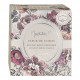 Vela Bijou perfumada Celebrações Requintadas 260 g - Flor de Algodão