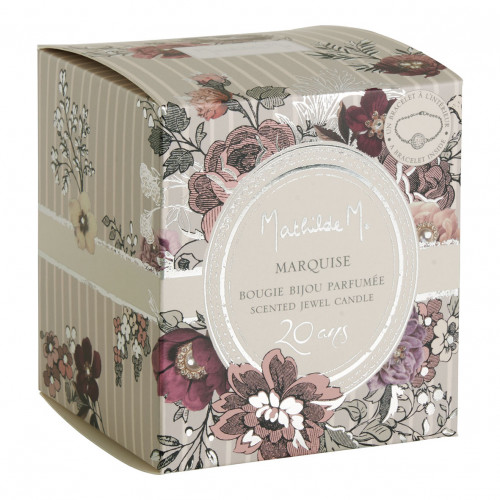 Bougie Bijou parfumée Célébrations Exquises 260 g - Marquise