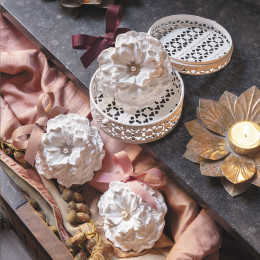 Coffret Précieux décor parfumé Célébrations Exquises - Fleur de Coton