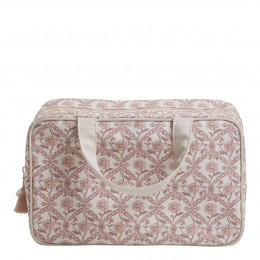 Gran neceser doble Entelacs Fleuri