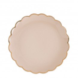 Marguerite Dessert Plate - Pink