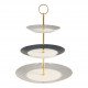 3-Tier Dessert Stand Madame de Récamier - Gray