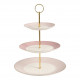 3-Tier Cake Stand Madame de Récamier - Pink