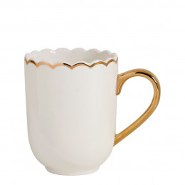 Marguerite Mug - White