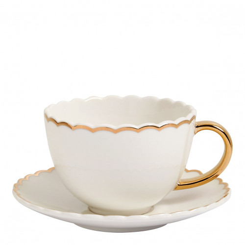Tasse à thé Marguerite - Blanc