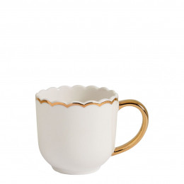 Tasse à café Marguerite - Blanc