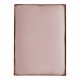 Plateau rectangulaire tapissier pour décor parfumé - Rose