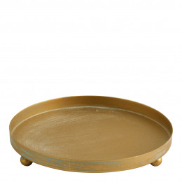 Base de metal para campana de cristal