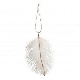 Sachet de 6 plumes décoratives à suspendre