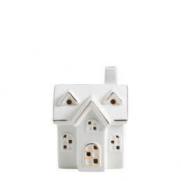 Decorative Ceramic LED House - Small Model