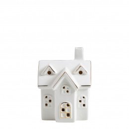 Decorative Ceramic LED House - Small Model